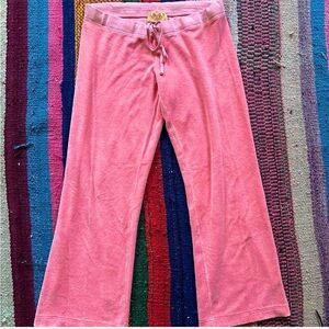 RARE original 1990’s juicy couture Terry cloth low rise sweatpants